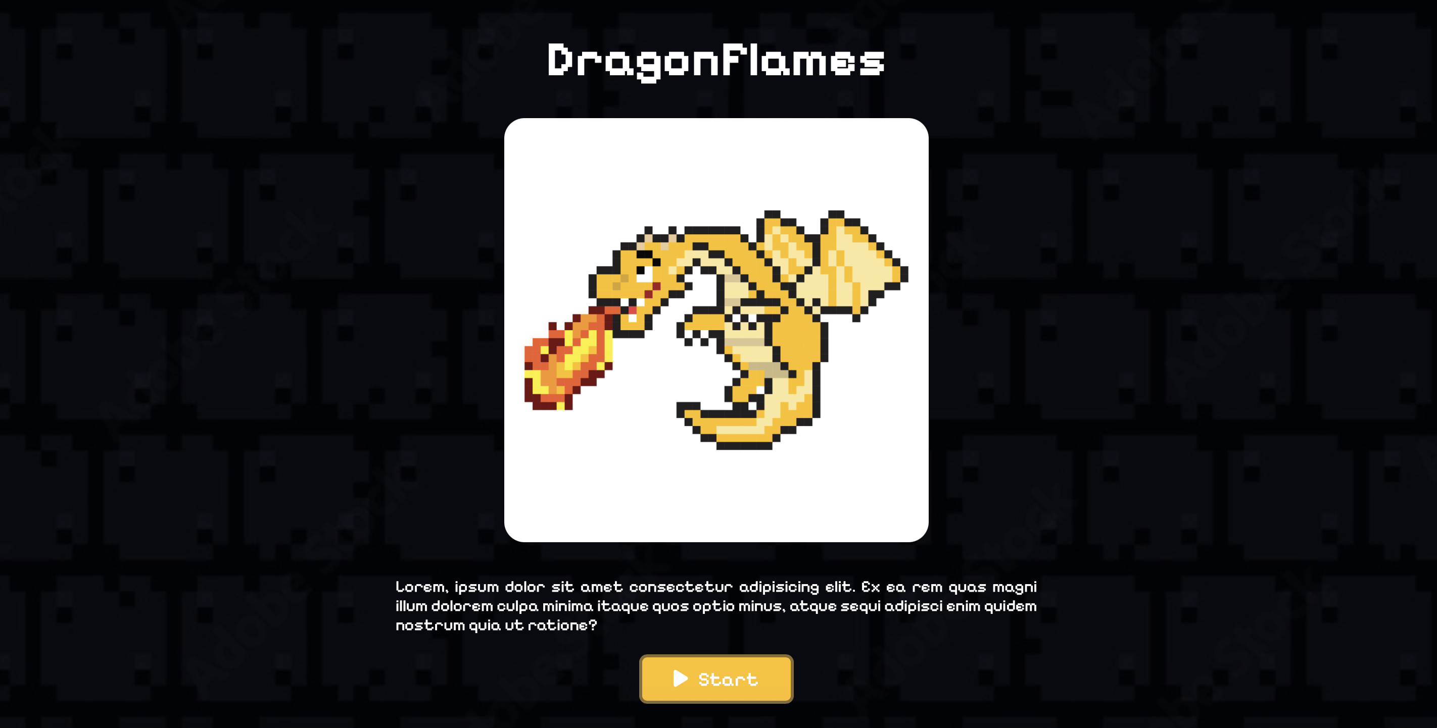 Capa do projeto DragonFlames